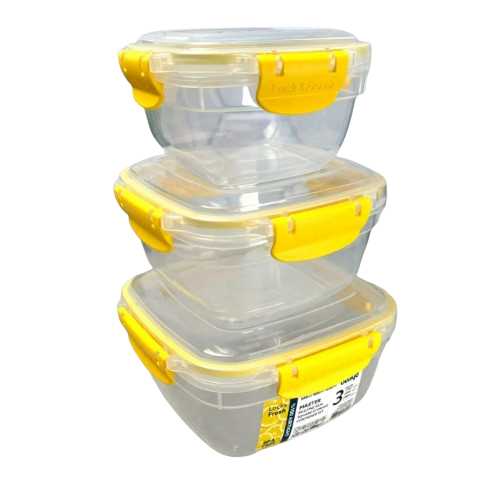 Набір контейнерів для харчових продуктів 0,5л/0,9л/1,5л Fresh Box ELIF | Зображення 2