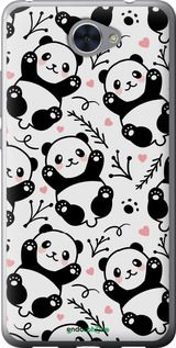 Чохол на Huawei Y7 2017 Панди "4318u-1019-2448"