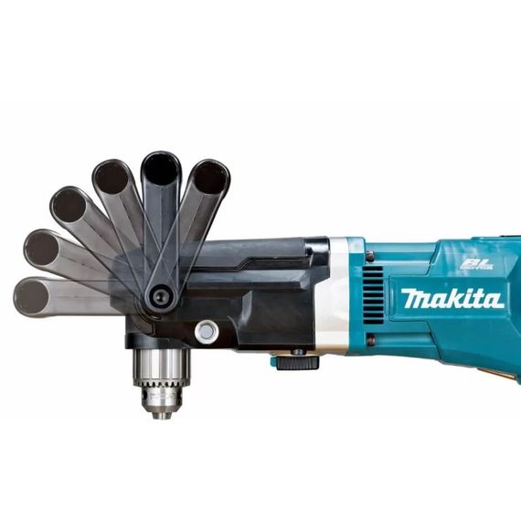 Дриль кутовий акумуляторний Makita DDA460ZK (1.5-13 мм, 0-350/1400 об/хв, 136 Нм, BL, LXT, без акумуляторів та зарядного пристрою) | Зображення 3