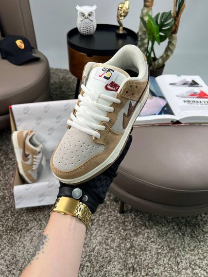 Кросівки SB Dunk Low SE “85 Double Swoosh Brown Grey , В'єтнам 38 24 см | Зображення 1