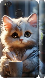 Чохол на Xiaomi Redmi 4X Білий кіт "5646m-778-2448"