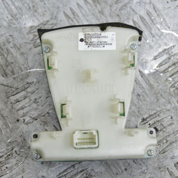 Блок керування клімат контролем Renault Laguna III 2007-2015 Панель пічки кондиціонера Рено 275100002R | Зображення 3