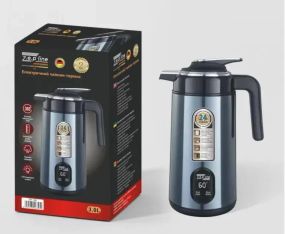 Синий Электрочайник термос Zepline ZP-123-R 3л 2200 Вт