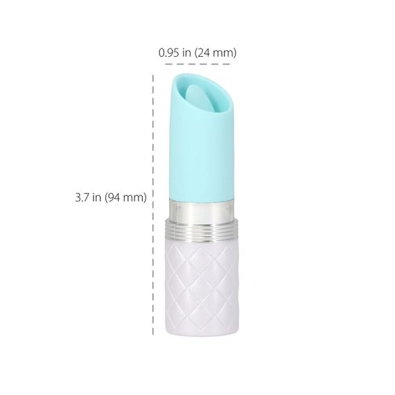 Вібратор Pillow Talk Lusty Luxurious Flickering Massager - Teal Sex Aura | Зображення 1