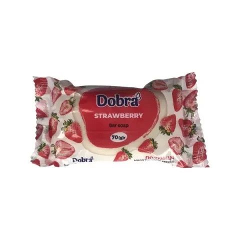 Мило туалетне тверде ТМ "Dobra", марка (К), "Полуниця" 70гр.