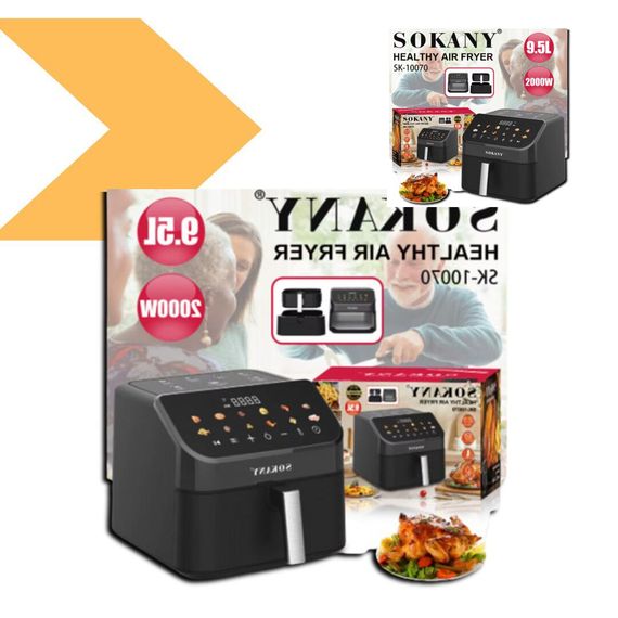 Аерофритюрниця 9,5л без олії XPRO SK-10070 2000Вт (45748-SK 10070_2807) | Зображення 1