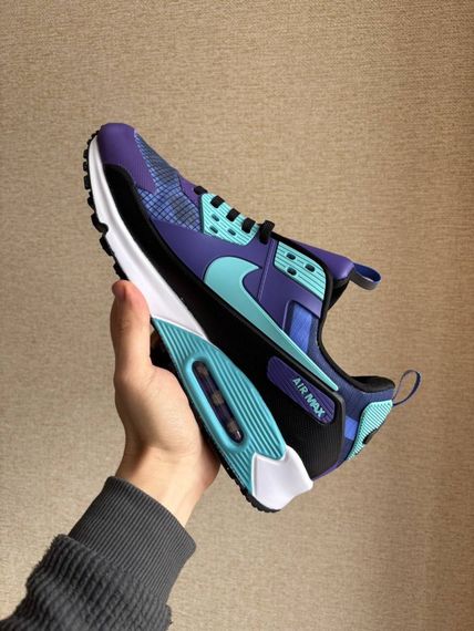 Кросівки демісезонні Nike Air Max 90 Фіолетовий/Синій | Зображення 2