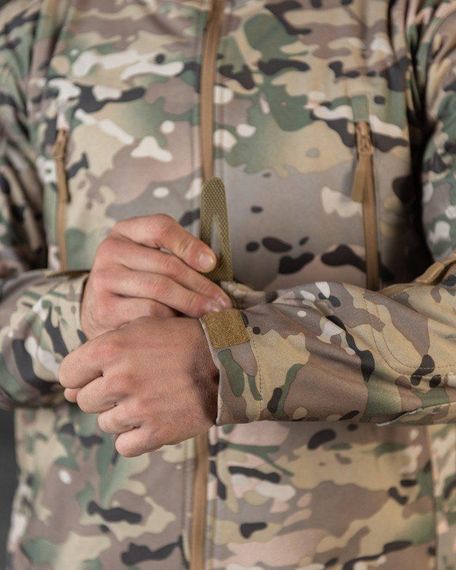 Весняна тактична куртка Soft Shell Silver Knight Windstoper мультикам ОР1234 | Зображення 4