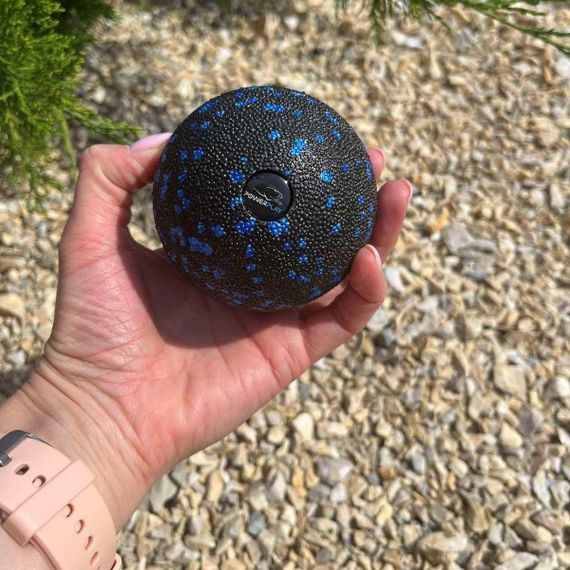 Массажный мяч Паверплей PP-4351 Epp Massage Ball (d10) Черно/Синий | Зображення 5