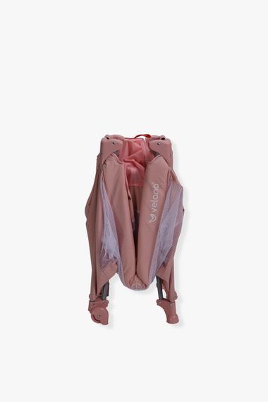 Ліжко-манеж дитяче VELANO Flexi, pink (0-4 роки) | Зображення 8