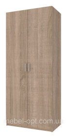 Распашной шкаф для одежды Promo Doros цвет Сонома 2 двери ДСП 90х48х204 (40908024)