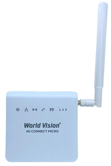 Роутер 3G 4G 150 Мбіт/с World Vision Connect micro слот для сім карти вихід під антену | Зображення 1