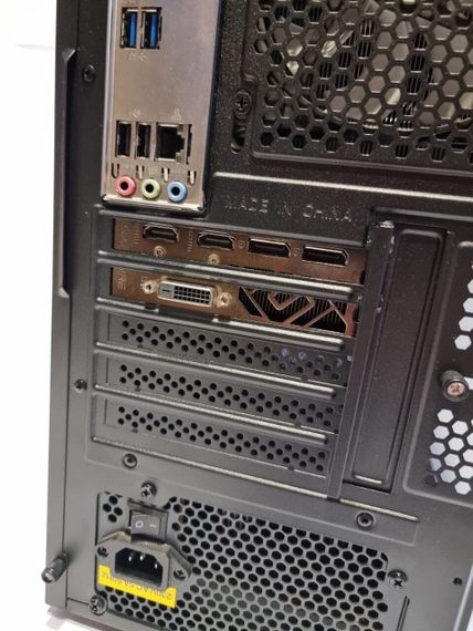 Ігровий ПК PcCooler C3B310 BK Tower / Intel Core i5-8600T (6 ядер по 2.3 - 3.7 GHz) / 16 GB DDR4 / 512 GB SSD + 500 GB HDD / AMD Radeon RX 580, 4 GB GDDR5, 256-bit / 750W б/в | Зображення 4