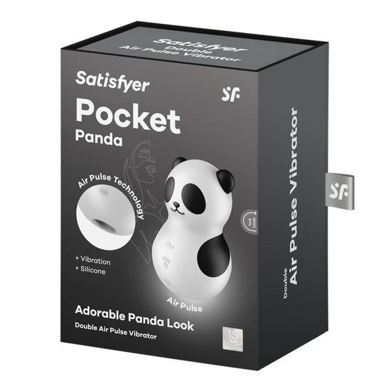 Вакуумний стимулятор - Satisfyer Pocket Panda Sex Aura | Зображення 6
