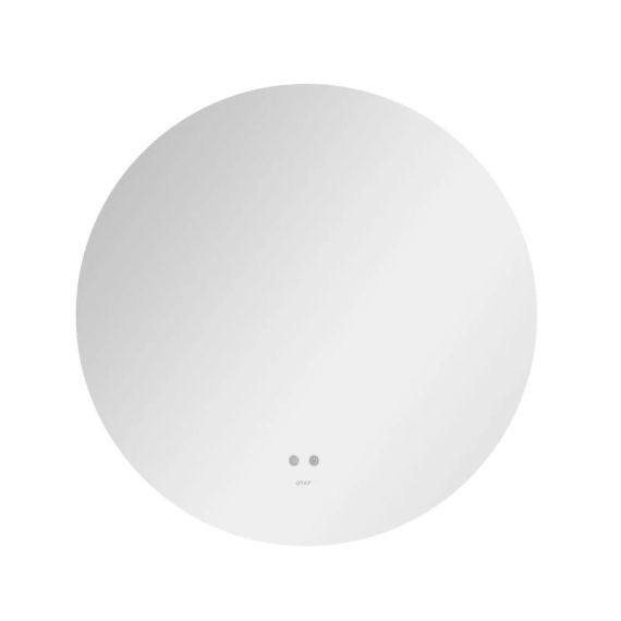 Дзеркало Qtap Taurus R800 з LED-підсвіткою Touch, з антизапотіванням, з диммером, рег. темп. кольору (3000-6500 K) QT2478R807 | Зображення 2