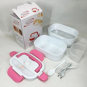 Електричний контейнер для їжі Lunch Heater 220 V | Ланч бокс від мережі Ланчбокс з RM-216 підігрівом дитячий