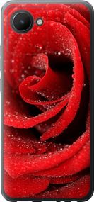 Чехол на Realme C30 Красная роза "529u-2700-17620"