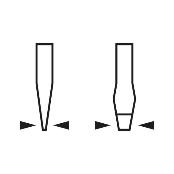 Викрутка ZEBRA®, шліц, ударна, шестигранна, 1x5,5x100 | Зображення 1