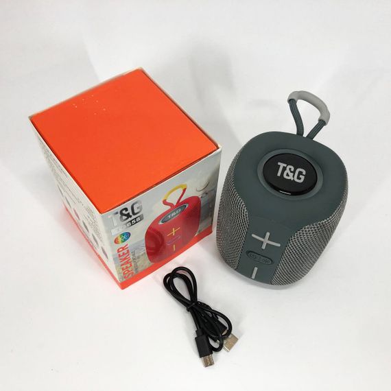 Блютуз-колонка с usb-портом TG658, Bluetooth колонка с качественными басами, Бюджетная блютуз колонка SQ-17 | Зображення 8