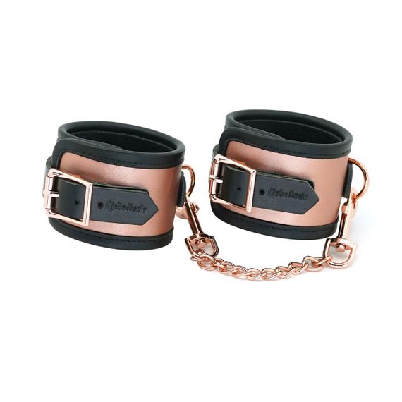 Поножи Liebe Seele Rose Gold Memory Ankle Cuffs, натуральная кожа, розовое золото sexstyle | Зображення 7