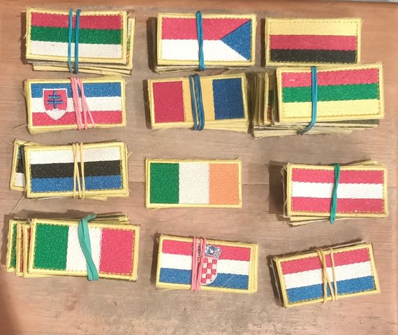 Шеврон прапорець на ліпучці чи пришивний № 1 | Зображення 2