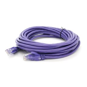 Патч-корд литий RITAR, UTP, RJ45, Cat.5e, 7, 5m, фіолетовий, Cu (мідь)
