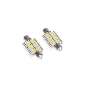 Лампа автомобільна світлодіодна LED SV8.5 CW (Festoon) 39mm 12V