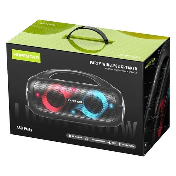 Bluetooth колонка Hopestar A50 Party 80W Black | Зображення 3