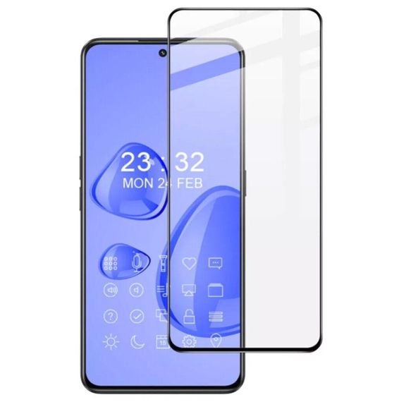 Захисне скло Full Glue для телефону Samsung Galaxy S24 FE (SM-S721) / S25 FE (SM-S731) - Black