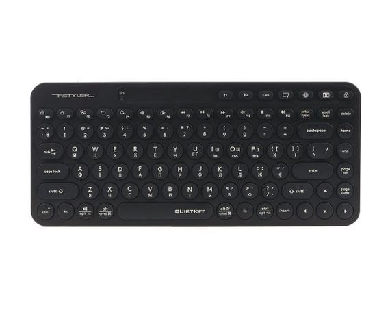 Бездротова клавіатура A4Tech FBK36C AS Black чорна
