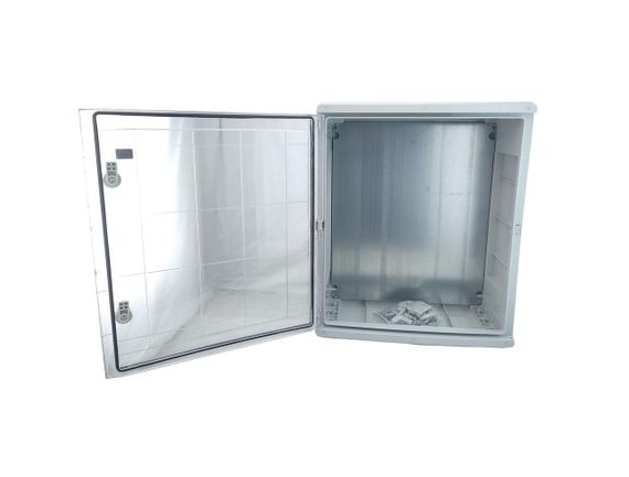 Корпус пластиковый ЩМПп-600х500х220 прозрачные двери ABS IP65 Ny95504614 | Зображення 1