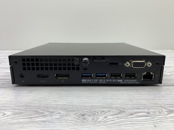 Неттоп Dell OptiPlex 3050 Micro USFF / Intel Core i3-7100T (2 (4) ядра по 3.4 GHz) / 8 GB DDR4 / 240 GB SSD / Intel HD Graphics 630 / Блок питания б/у | Зображення 4