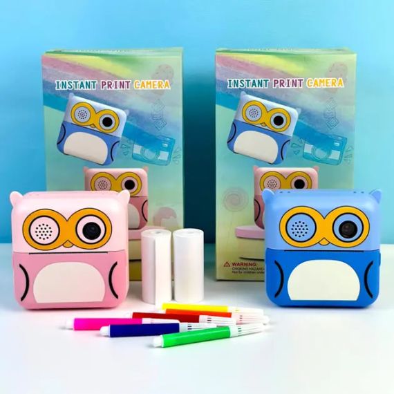 Дитяча фотокамера D2 з передньою камерою, функцією друку, підтримкою картки пам'яті та MP3 | Зображення 3