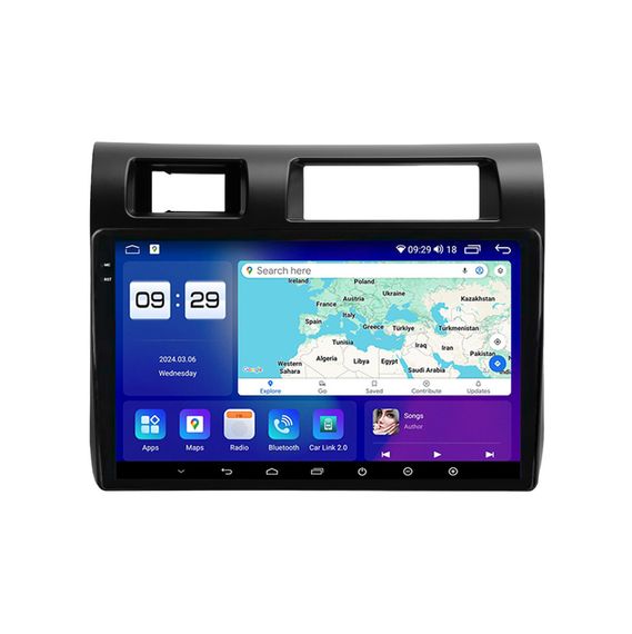 Штатна магнітола серії Mekede M200S 2K під Toyota Land Cruiser 70 Series LC 79 2007-2020 (F1) 9 дюймів
