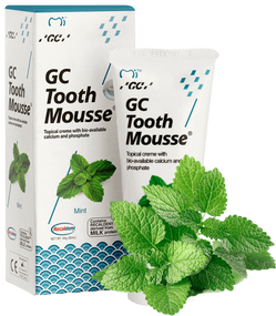 Гель-крем для зубів GC TOOTH MOUSSE, м'ята, 35 мл