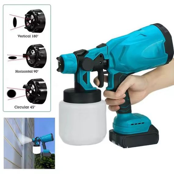 Акумуляторний фарборозпилювач P-002 Paint Spray Pot OH-96 | Зображення 1
