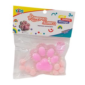 Антистрес Сквіш "М'які котячі лапки" CKS-FB-60971_4 рожева