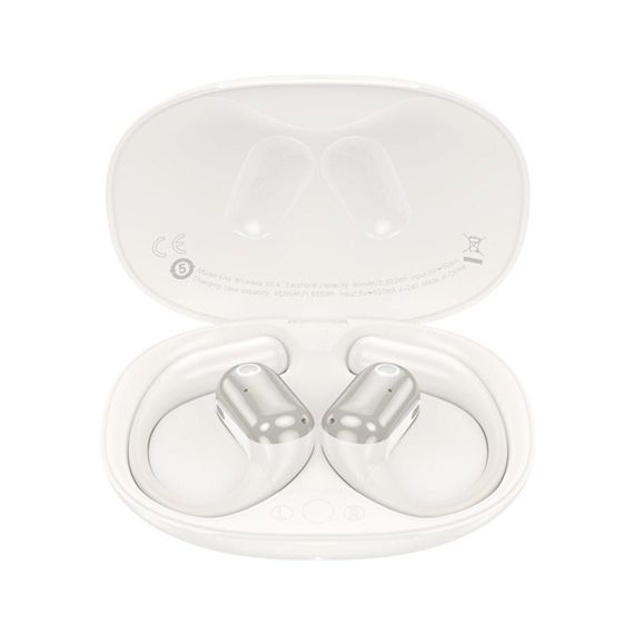 Бездротові навушники HOCO EA6 Melody open true wireless BT headset Milky White | Зображення 2