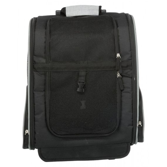 Сумка-рюкзак Trixie для собак Trolley до 8кг з поліестеру чорна/сіра 32х45х25 см | Зображення 2