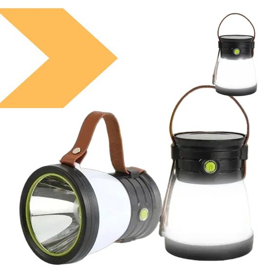 Акумуляторний LED-ліхтар з яскравістю до 10000 люмен XPRO ZJ-1158 Solar Charge (234566298_228) | Зображення 1