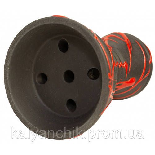 Чаша для кальяну Gusto Bowls Killa bowl Glaze Red | Зображення 1