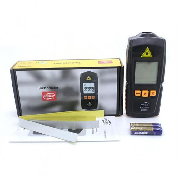 Тахометр безконтактний (2,5-99999 об./хв) BENETECH GM8905 | Зображення 1