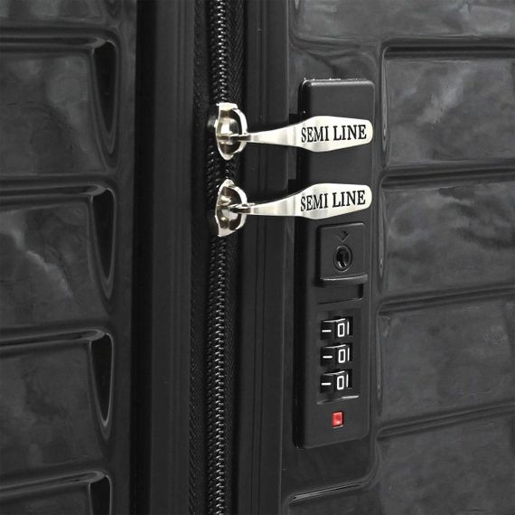 Валіза Semi Line 24" (M) Black (T5765-2) | Зображення 6