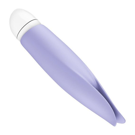 Вібратор з пелюстками Fun Factory VOLITA purple, компактний, дуже тихий, на батарейках Sex Aura | Зображення 2