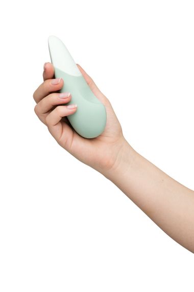 Вибратор универсальный бесшумный Womanizer Vibe Sage, мятный Sex Aura | Зображення 2