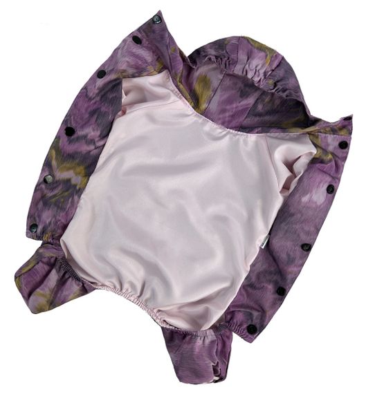 Дощовик ДЛЯ ДIВЧАТ рюша абстракцiя фіолет MD-19 | Зображення 4