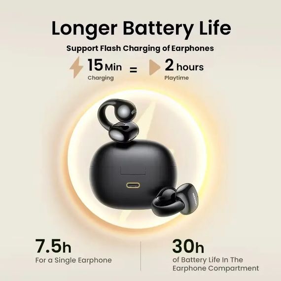 Навушники TWS UGREEN HiTune S3 Open Wearable (WS209) Чорні | Зображення 2