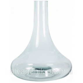 Колба для кальяна Amy SS прозрачная под резьбу