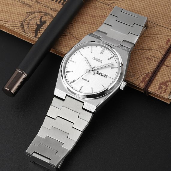 Чоловічий годинник Skmei 9288SISI Silver-Silver | Зображення 3