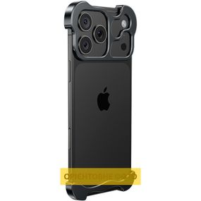 Чехол Minimalist Metal Bumper для Apple iPhone 17 Air (6.5") Black